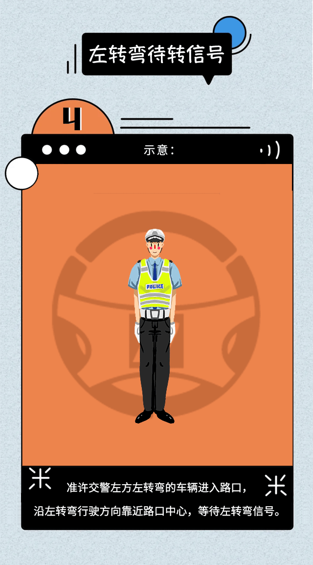【濟寧大運河駕校】令人頭暈蒙圈的交通手勢，一個手勢舞就能搞定(圖9)